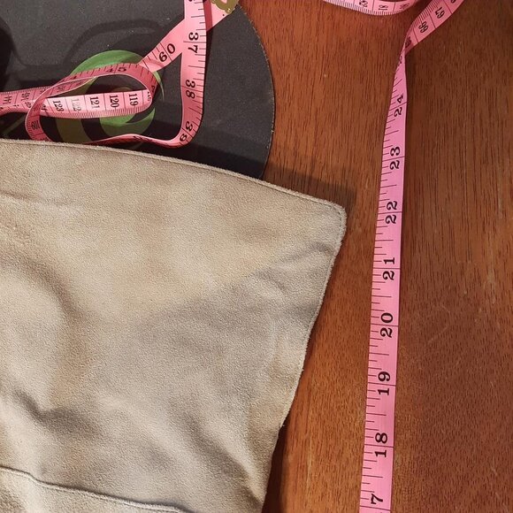 NEW ! Vince Camuto Minnada Over the Knee Boot Wide Calf Taupe Size 7 - Picture 6 of 7